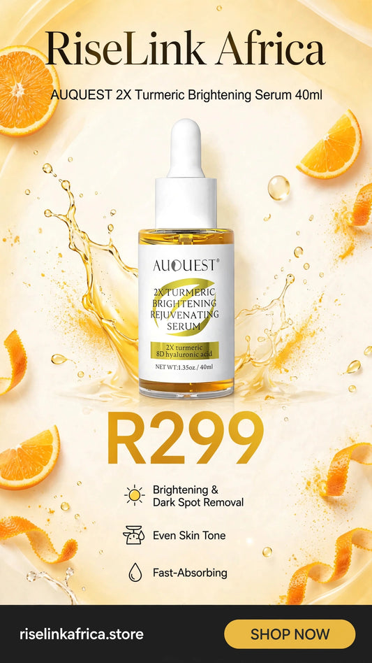 2X Turmeric Brightening Serum — Niacinamide + Vitamin C Dark Spot Corrector