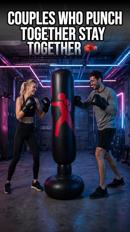 Inflatable Stand-Up Punching Bag for Stress Relief