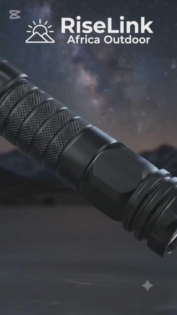 High-Power Rechargeable Tactical LED Torch