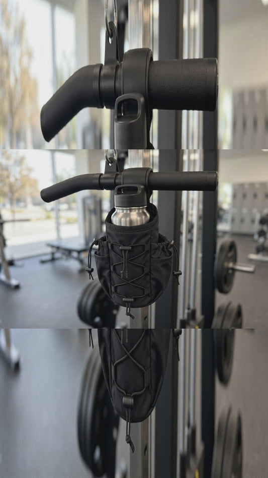 RiseLink Gym Essentials Organizer – Water Bottle, Phone & Keys Caddy