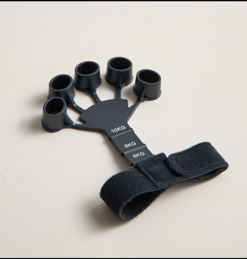 RiseLink RiseGrip Pro – 3-Level Finger Grip Strength Trainer (6KG / 8KG / 10KG) – Hand, Wrist & Forearm Exerciser