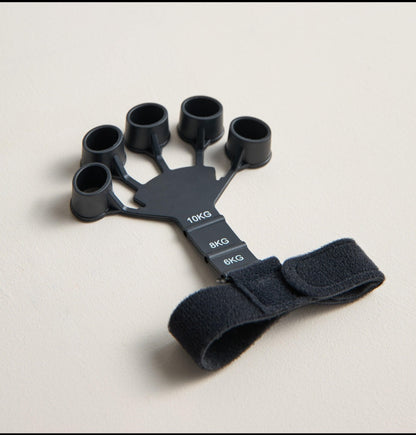 RiseLink RiseGrip Pro – 3-Level Finger Grip Strength Trainer (6KG / 8KG / 10KG) – Hand, Wrist & Forearm Exerciser