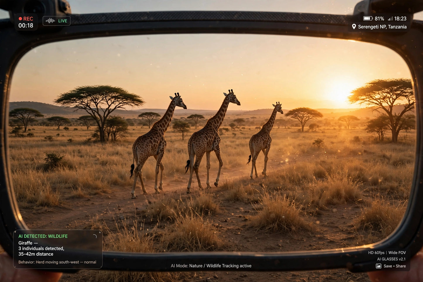 RiseLink Africa AI Smart Glasses — Couple's Pack