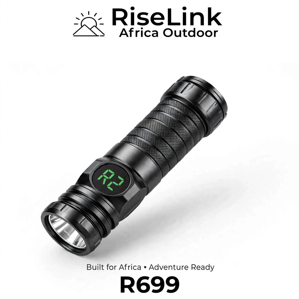 High-Power Rechargeable Tactical LED Torch
