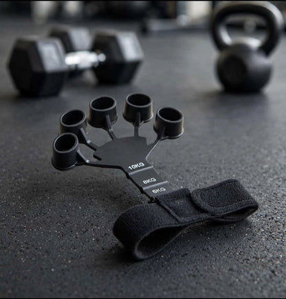 RiseLink RiseGrip Pro – 3-Level Finger Grip Strength Trainer (6KG / 8KG / 10KG) – Hand, Wrist & Forearm Exerciser