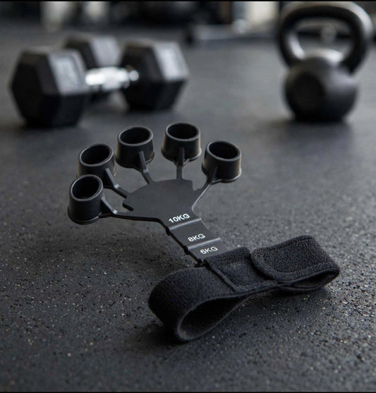 RiseLink RiseGrip Pro – 3-Level Finger Grip Strength Trainer (6KG / 8KG / 10KG) – Hand, Wrist & Forearm Exerciser