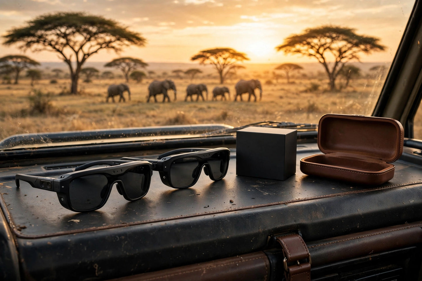 RiseLink Africa AI Smart Glasses — Couple's Pack